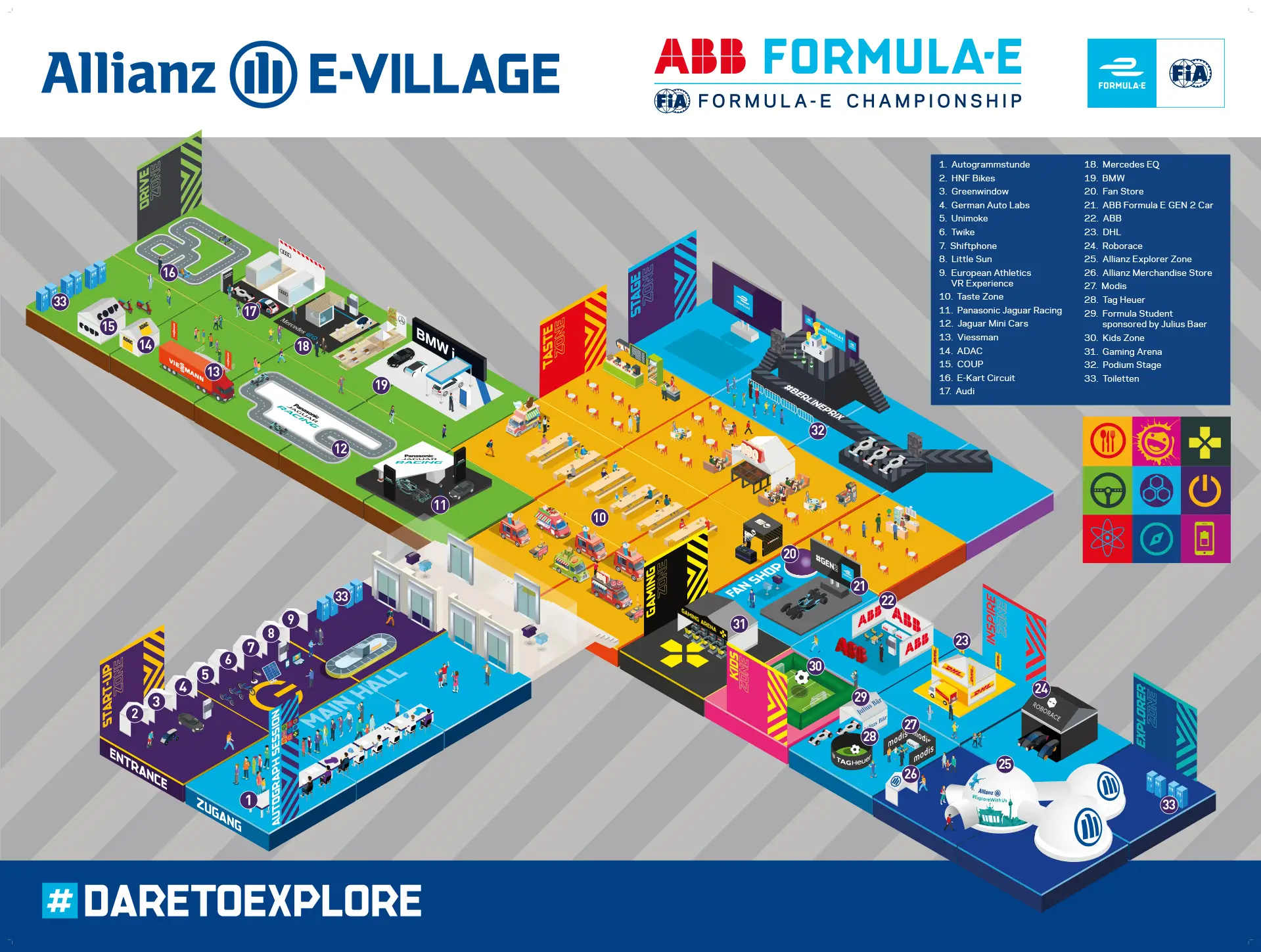 Berlin E-Village 3D site map